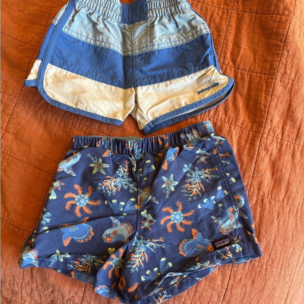 Patagonia Toddler Swim Trunks (lot of 2)